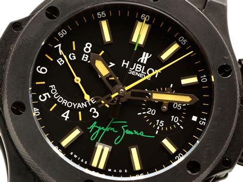 hublot ayrton senna|ayrton senna watches.